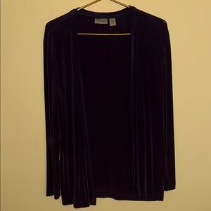 Chico’s Travelers Women’s Purple Cardigan